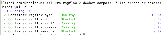 ragflow运行